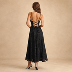 Valeria Jacquard Maxi Dress
