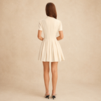 Celeste Mandarin Collar Dress