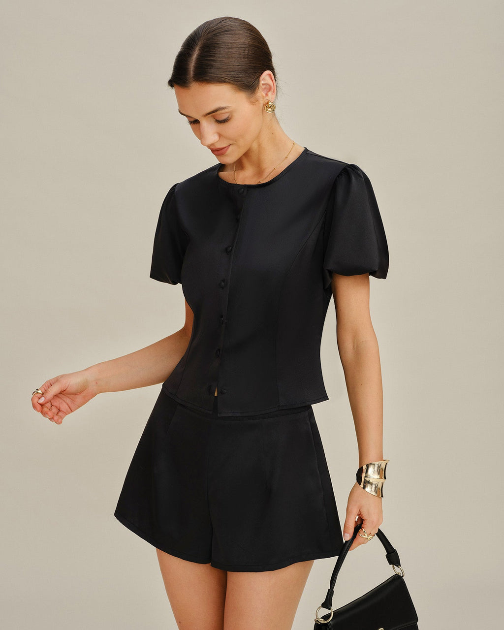 Margot Satin Blouse