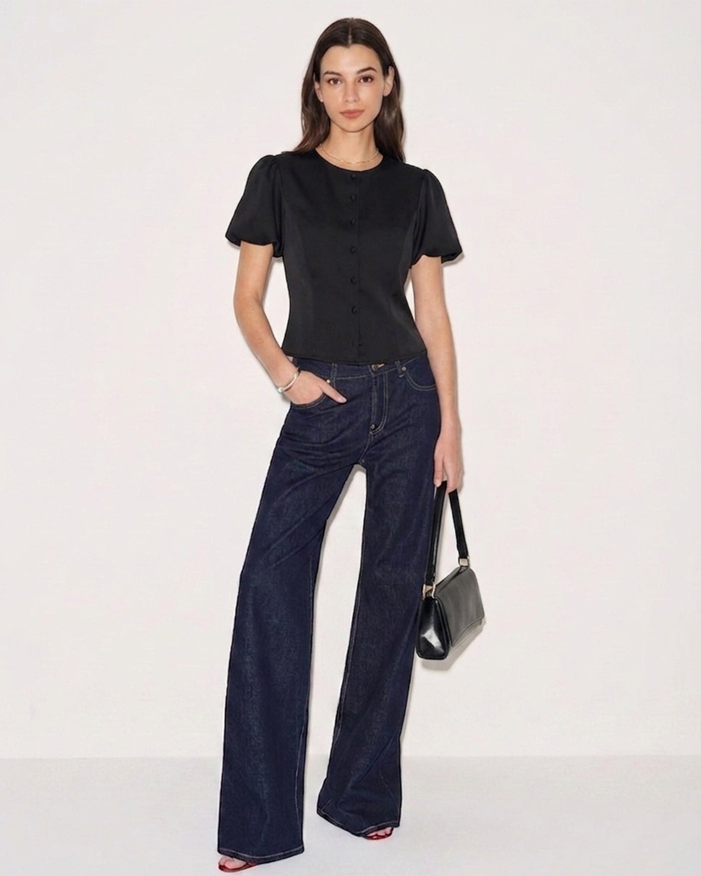 Margot Satin Blouse