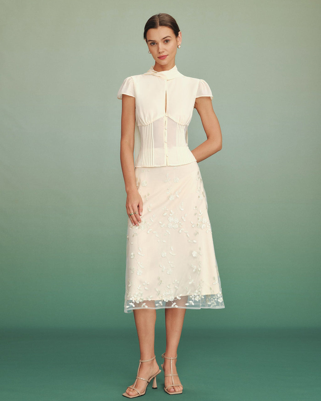 Elodie Chiffon Blouse