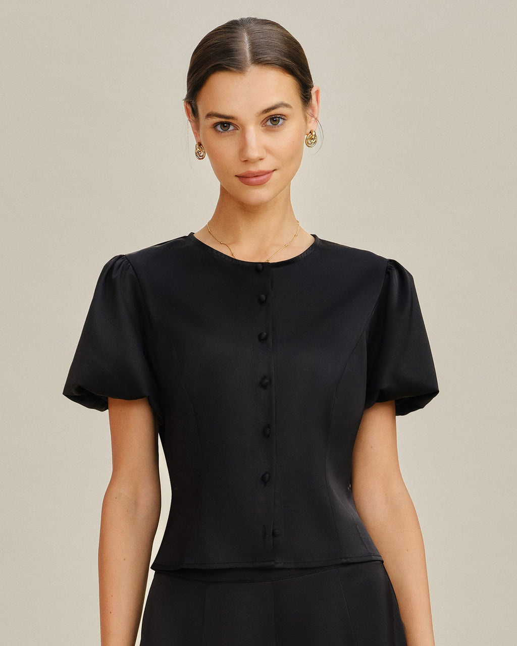 Margot Satin Blouse